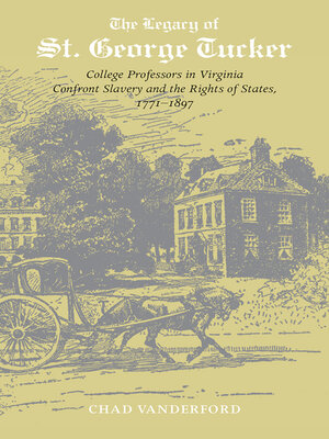 cover image of The Legacy of St. George Tucker